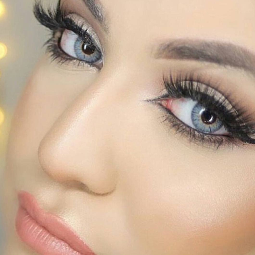 Bella Natural - 2 Lenses -Viola Grey