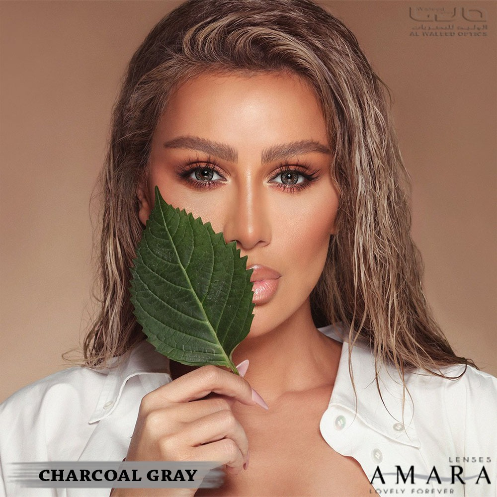 Amara-2 Lenses -Charcoal gray