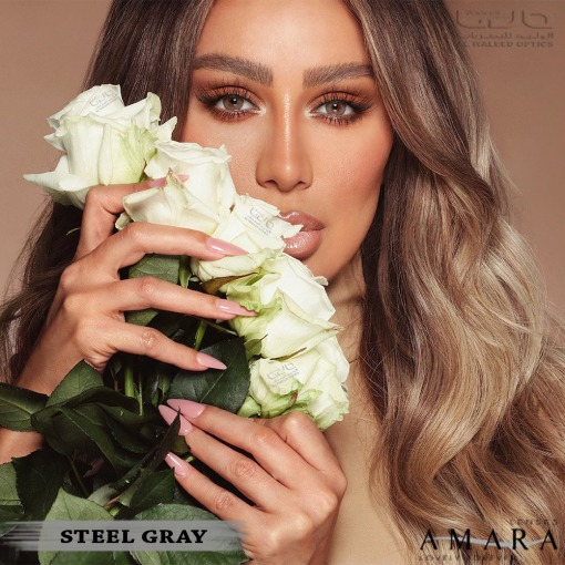 Amara-2 Lenses -Steel gray