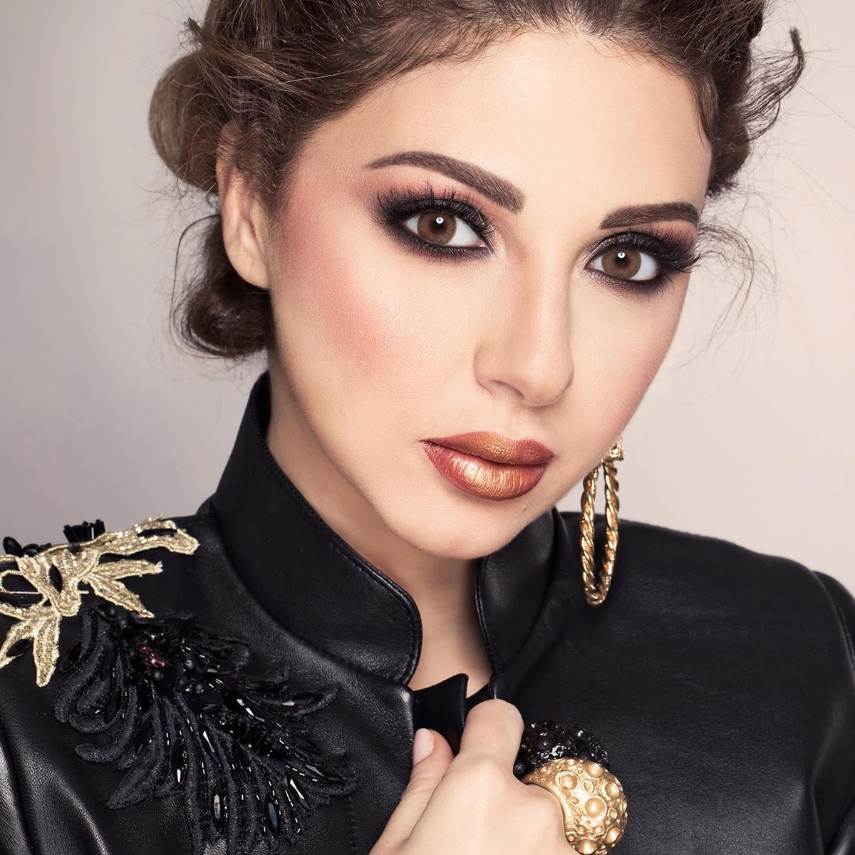 Amara-2 Lenses -Burned cinnamon