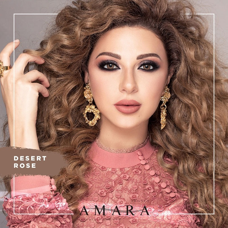 Amara-2 Lenses -Desert rose