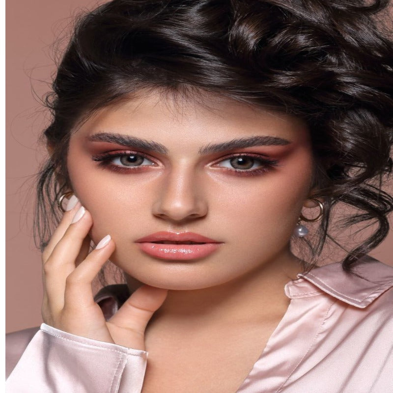 Bella Diamond - 2 Lenses -Almond Grey