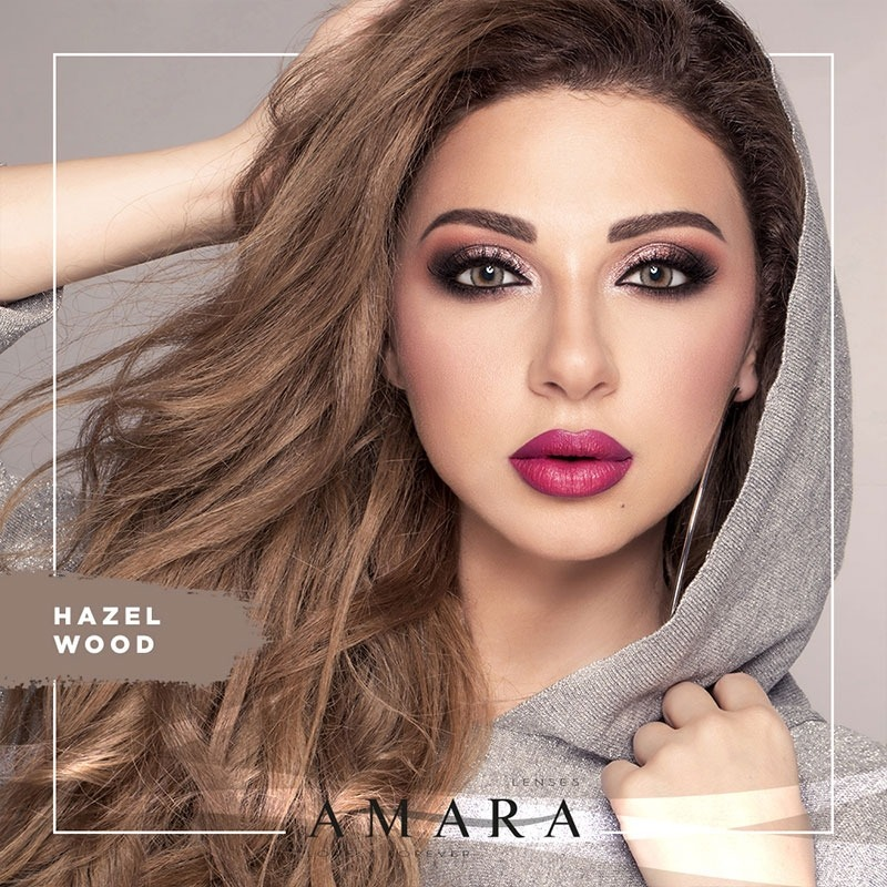 Amara-2 Lenses -Hazel wood