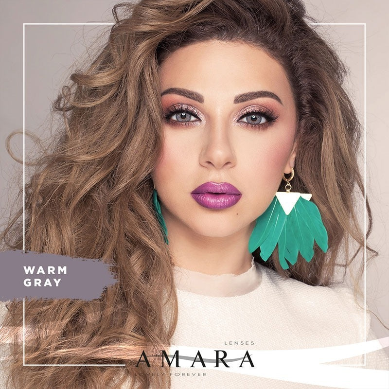 Amara-2 Lenses -Warm gray